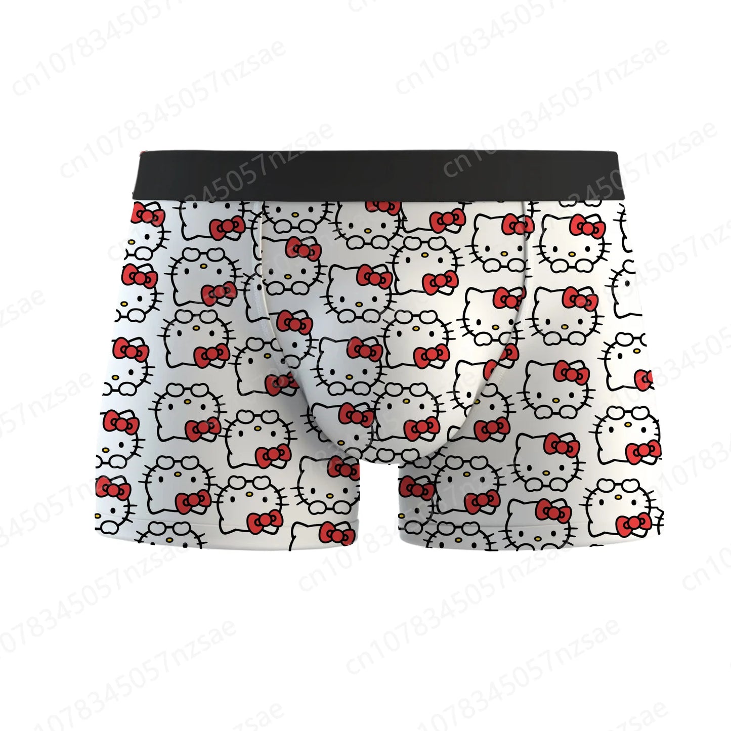 2025 New Hello Kitty Printing Pajama Pants Men'S Underwear Lady Panty Oversized Suit Couple Outfits