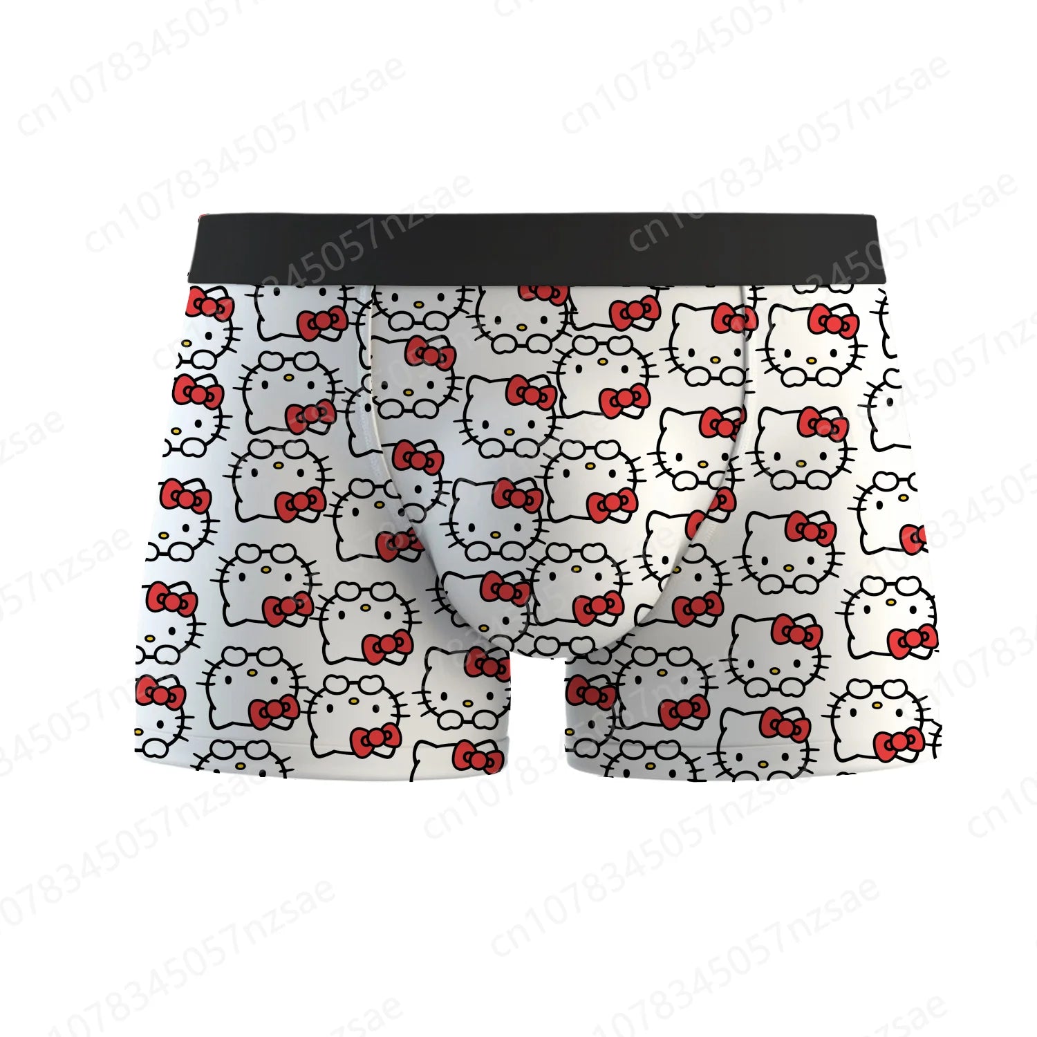 2025 New Hello Kitty Printing Pajama Pants Men'S Underwear Lady Panty Oversized Suit Couple Outfits