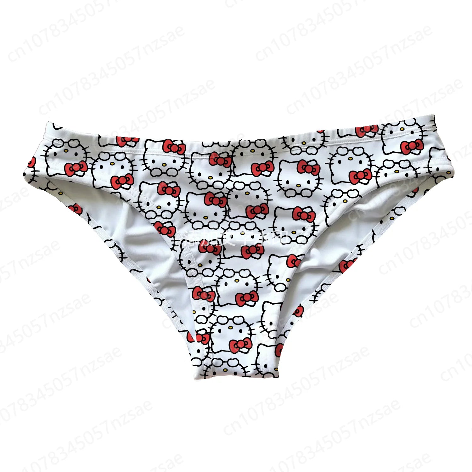 2025 New Hello Kitty Printing Pajama Pants Men'S Underwear Lady Panty Oversized Suit Couple Outfits